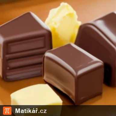 Matematická úloha – Máslo a čokoláda