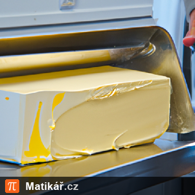 Matematická úloha – Výroba másla