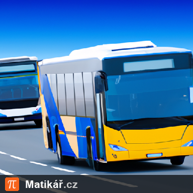 Matematická úloha – Přeprava autobusy