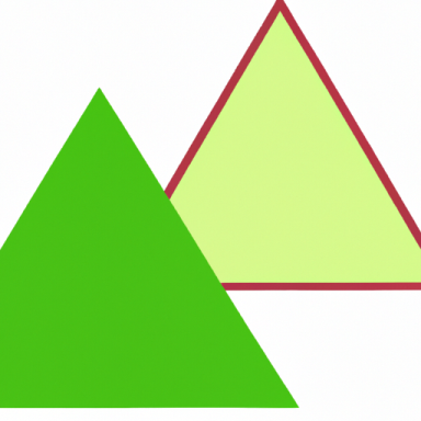 Matematická úloha – Vystřižené rovnoramenné trojúhelníky