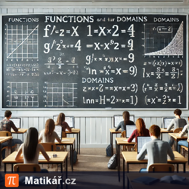 Matematická úloha – Definiční obor funkcí 2