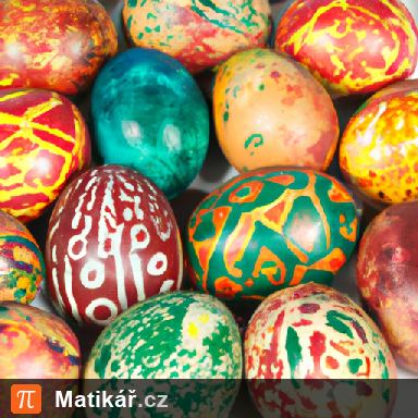 Matematická úloha – Malovaná vajíčka