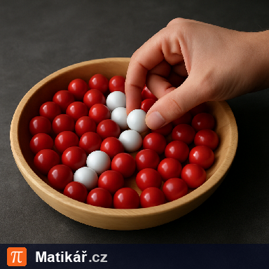 Matematická úloha – Červené a bílé kuličky