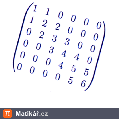 Matematická úloha – Determinant matice