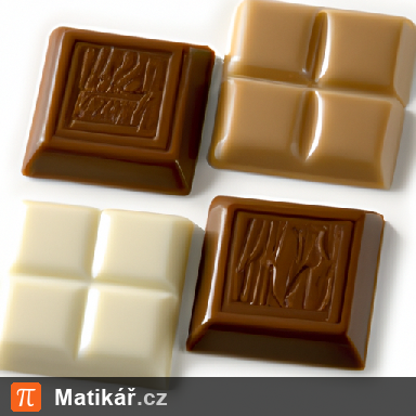 Matematická úloha – Čokolády