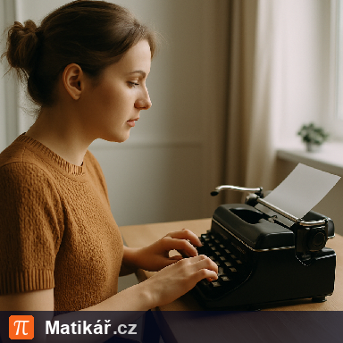 Matematická úloha – Písařka