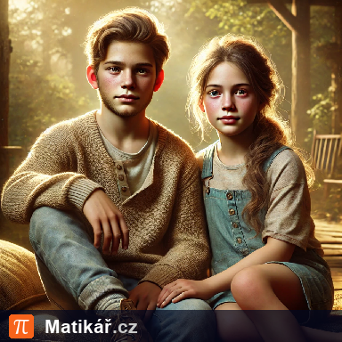 Matematická úloha – Věk Lenky a Honzy