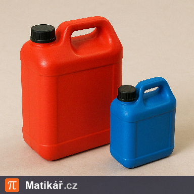 Matematická úloha – Barva v kanystrech
