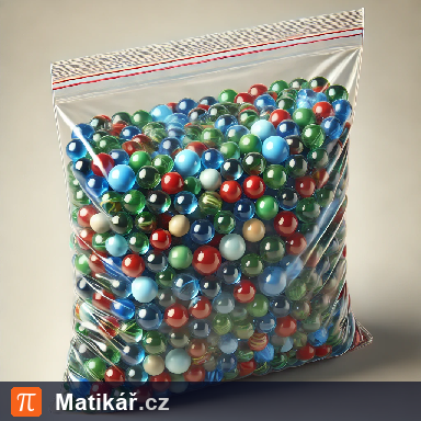 Matematická úloha – Kuličky v sáčku