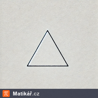Matematická úloha – Velikost úhlů v trojúhelníku