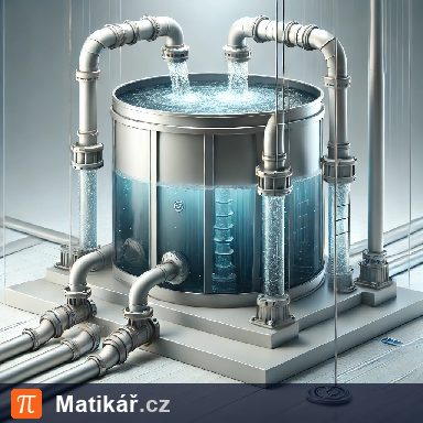 Matematická úloha – Vyprázdnění nádrže