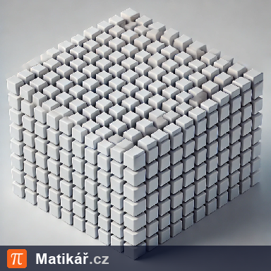 Matematická úloha – Krychle uvnitř kvádru