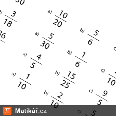 Matematická úloha – Smíšená čísla na zlomky 2